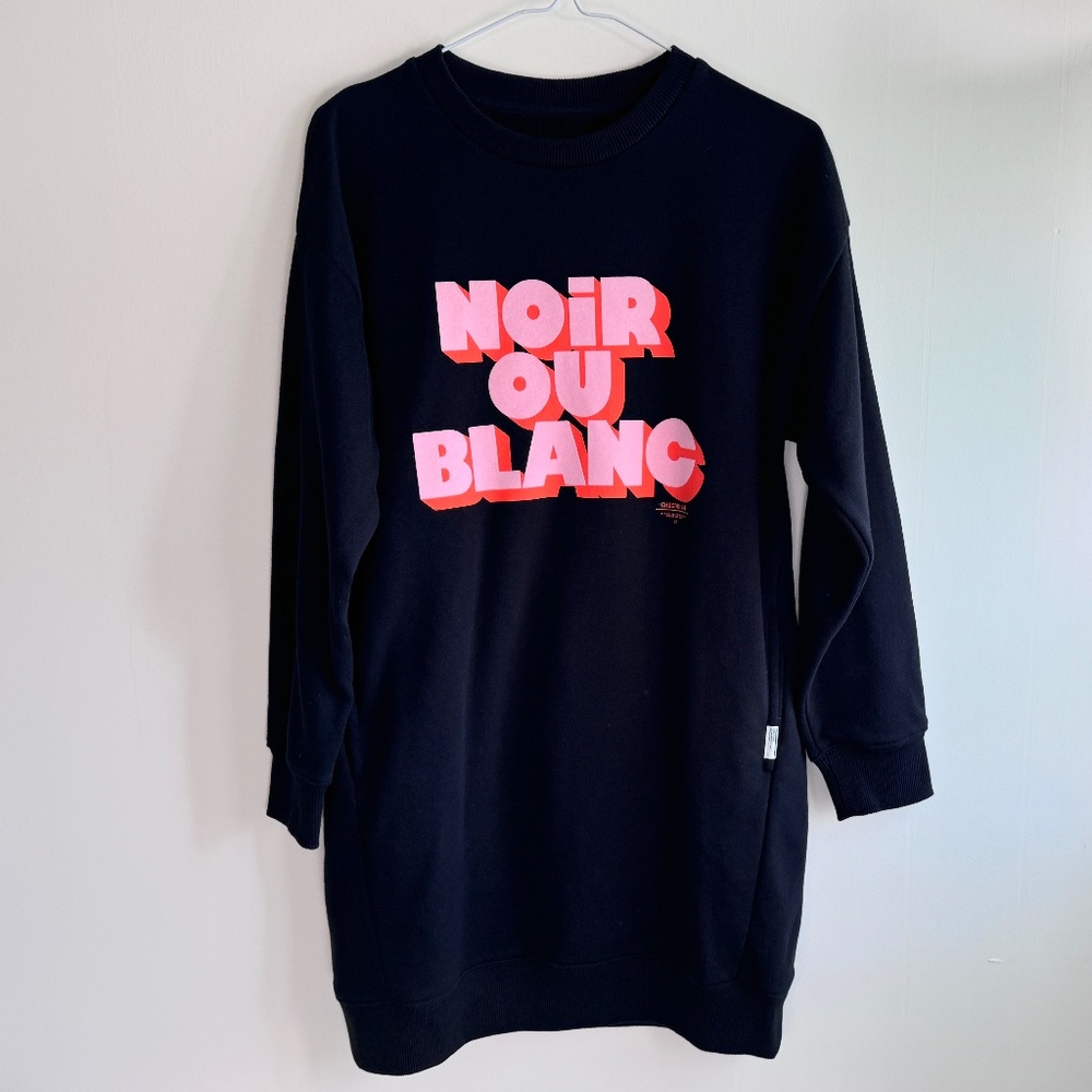 Chocoolate Noir ou Blanc Sweatshirt Small